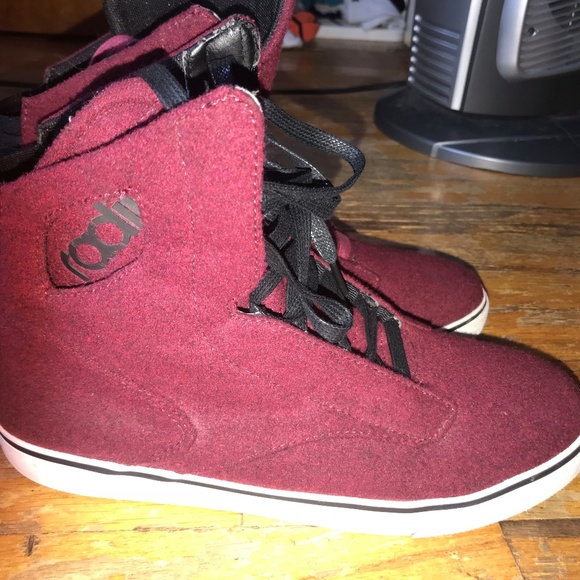 Radii Noble VLC Hi Burgundy Wool Sz 9.5 EU 43 - Picture 5 of 7